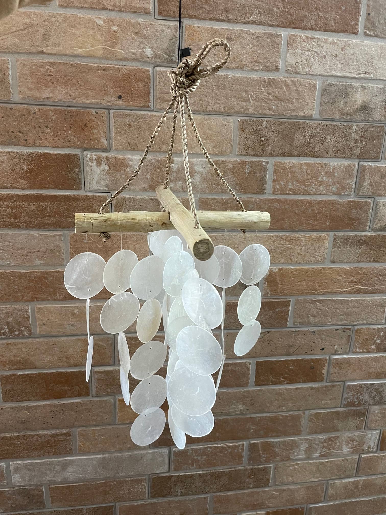 AW Artisan - Wholesale Wind Chime - Wooden carillon - Cross - Pearl1