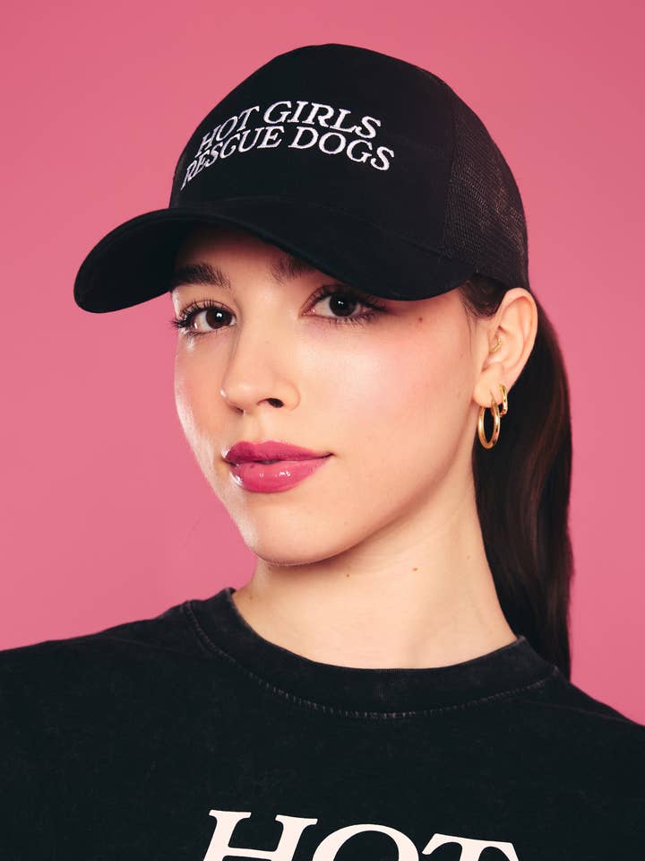 Hot Girls Rescue Dogs Trucker Cap for wholesale by Mutty Prints
