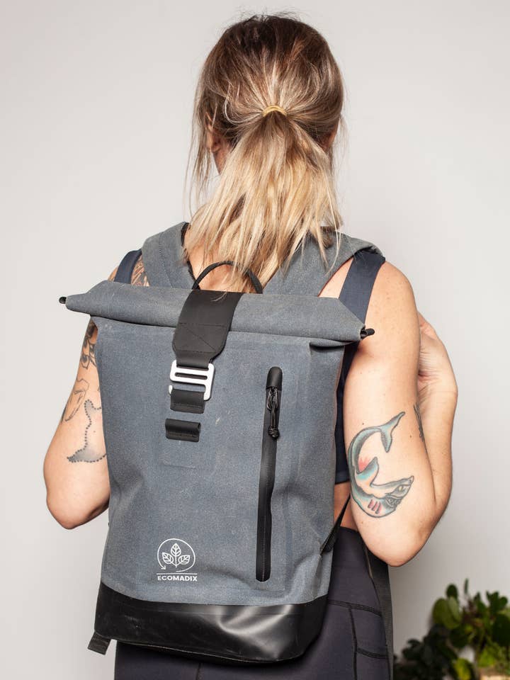 Recycelter Wilder Adventure Tagesrucksack für den Großhandel von Ecomadix