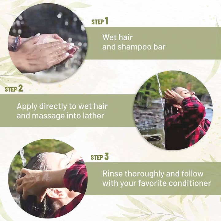 Adirondack Fragrance Flavor Farm - Wholesale Shampoo Puck/Solid Shampoo - Mountain Air Shampoo Bar 2.5oz | Oily Hair4