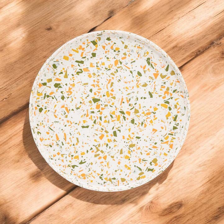 LiZ-e - Wholesale Decorative Plate/Dish/Bowl - Terrazzo tray - Round platter - Presentation platter3
