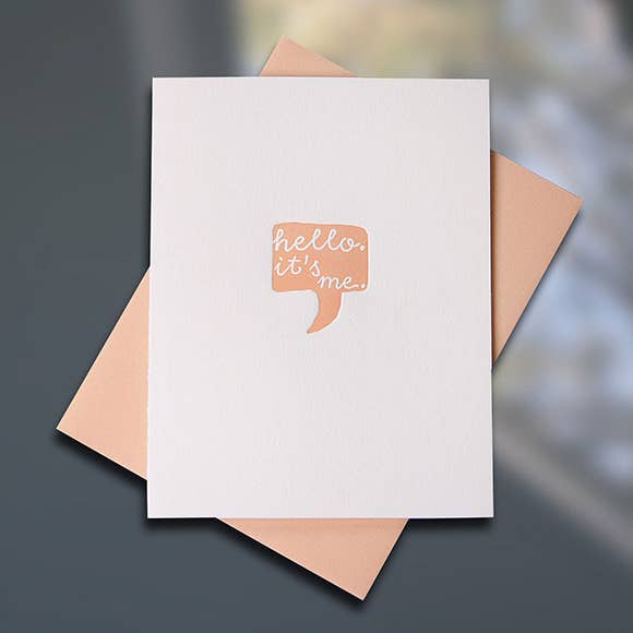 Hej - Voice Bubble Notekort - Æske med 6 for engroshandel hos Sky of Blue Cards