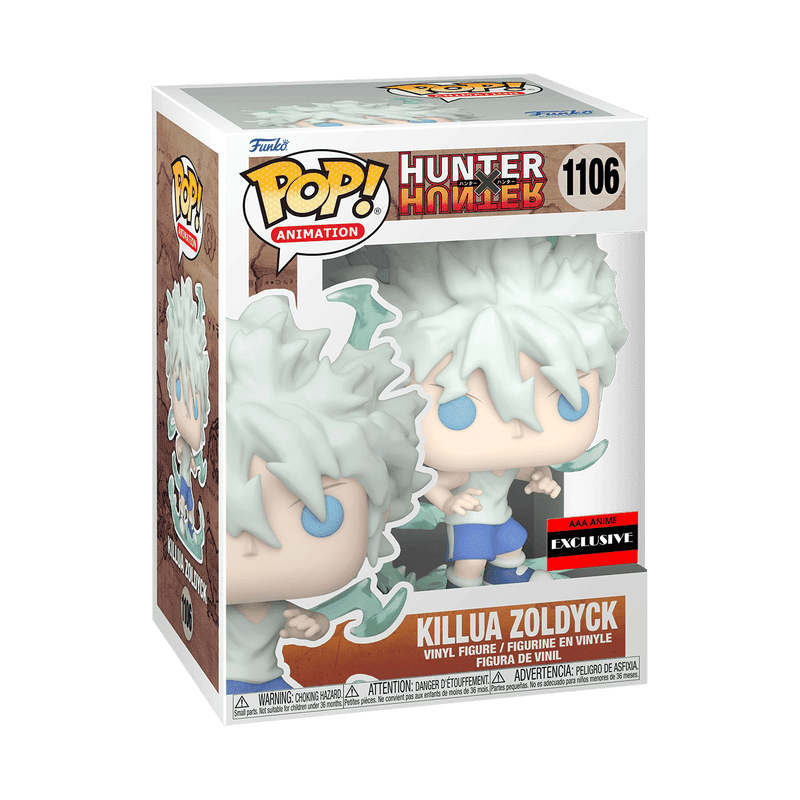 Fundom - Wholesale Figurine Toy - Kids - Funko Pop! Animation: Hunter x Hunter - Killua Zoldyck Godspeed AAA Anime Exclusive1