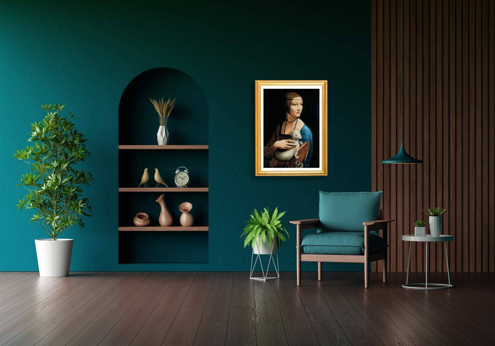 RIOLIS - Wholesale Embroidery/Cross Stitch Supplies - Cross Stitch Kit Riolis 2222 Lady With An Ermine Da Vinci3