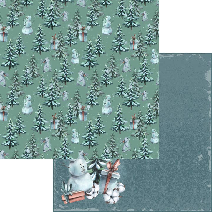 SSC Wholesale - Wholesale Scrapbook - Cozy Winter 12 x 12 Scrapbook Paper & Embellishment Kit by SSC Designs - 3 Kits3