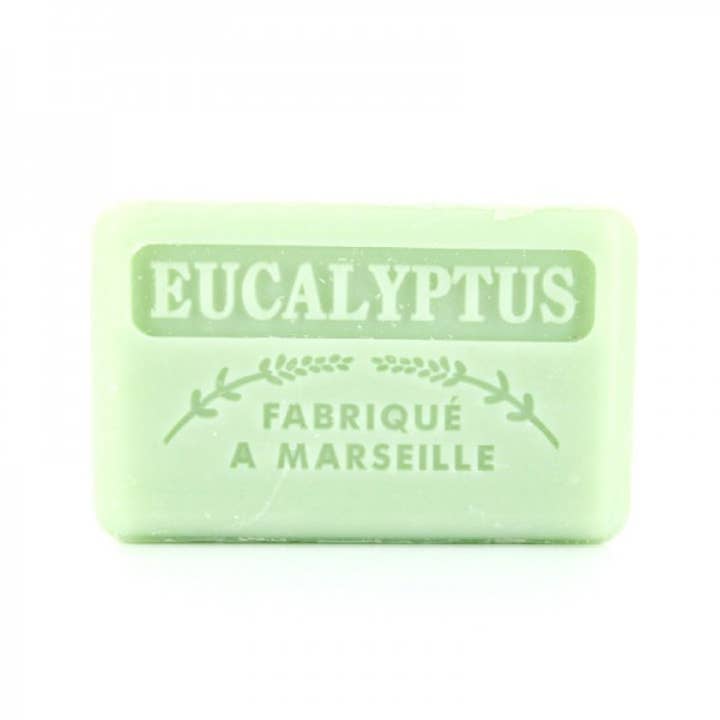 Au Savon de Marseille - Wholesale Bar Soap - Eucalyptus - French soap with organic shea butter 125g