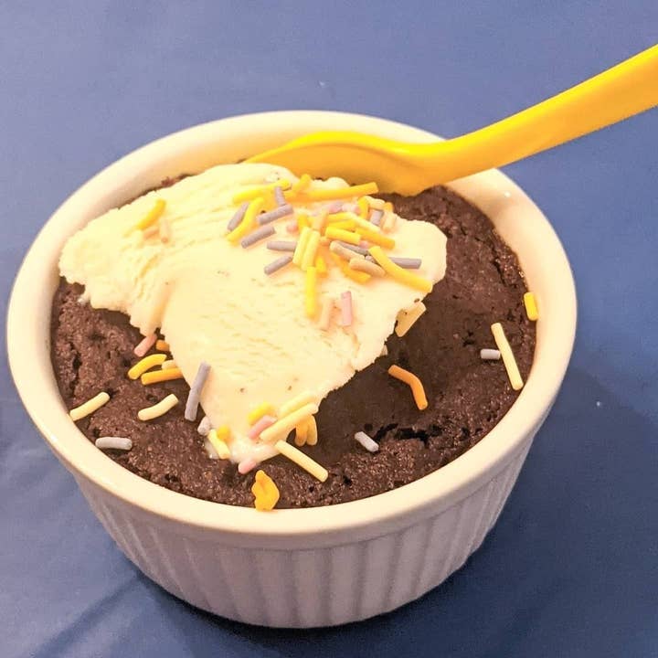 Sweet Logic - Wholesale Cake Mix - Fudge Brownie Mug Cake Quick Mix - Keto, No-Sugar (10-Pack)