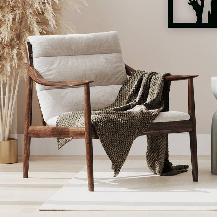 Dekorativt udskåret træbillede, Ibex og klippen for engroshandel hos jambedebois