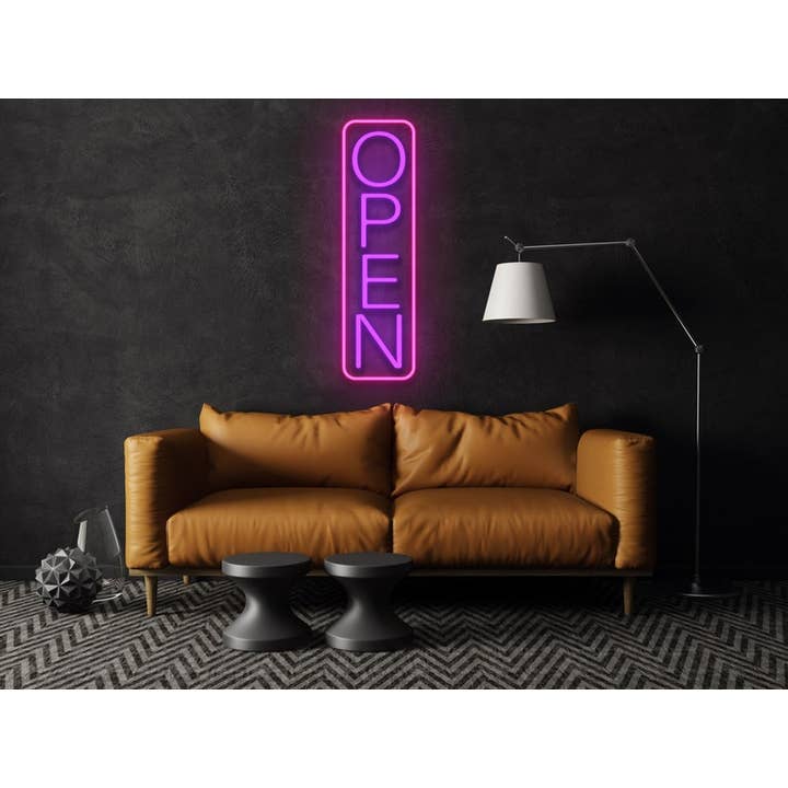 Glow Neon – Großhandel Neonschilder – Leuchtreklamen „Open Welcome Bar Pub“, LED-Schild öffnen