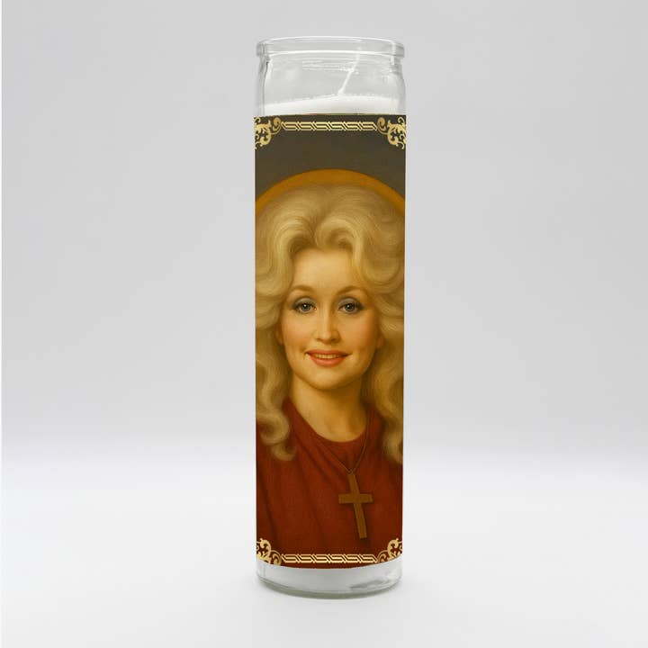 BOBBYK - Wholesale Votive Candle - Saint Queen of Country Renaissance Candle