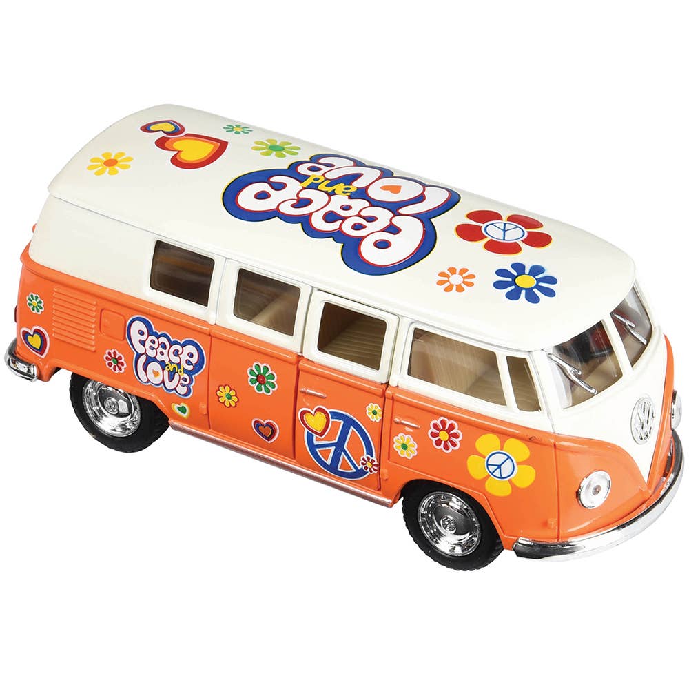 US Toy Company - Wholesale Toy Car/Truck - Kids - 1962 VW Bus With Print Die Cast Car 12-unit Display2