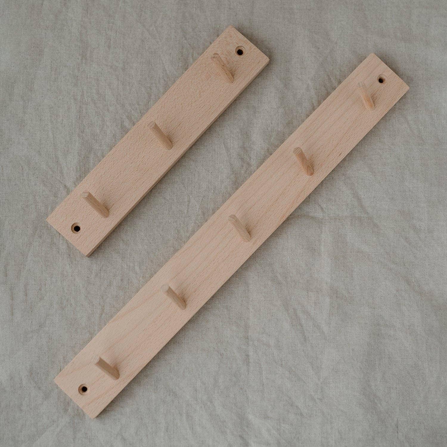 Eulenschnitt – wholesale Wall hook – hook rack with card holder 25cm (PU = 3 pcs)4