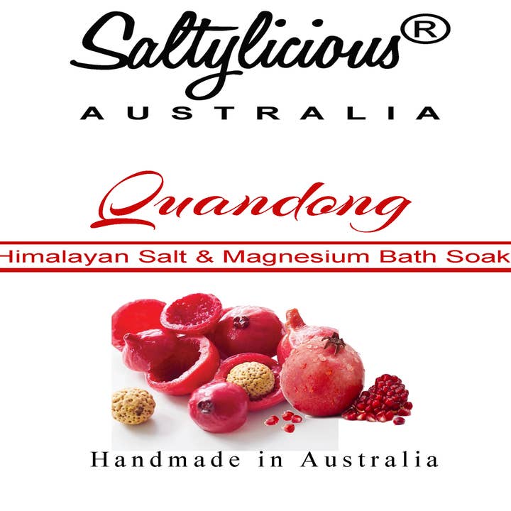 Naturally Pure Aromas - Wholesale Bath soak/milk - Quandong Bath & Foot Soak 500 Gram2