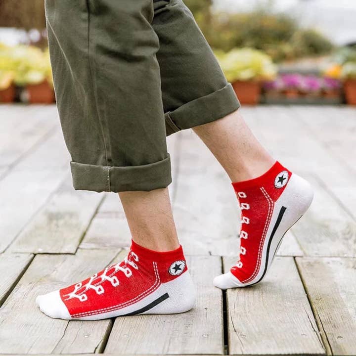 Ashlen - Wholesale Socks - Women's - SHOE ILLUSION SOCKS (SET OF 5 PAIRS)3