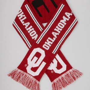 Bufanda Oklahoma Sooners, acrílico a rayas para venta al por mayor de Turnovers Inc