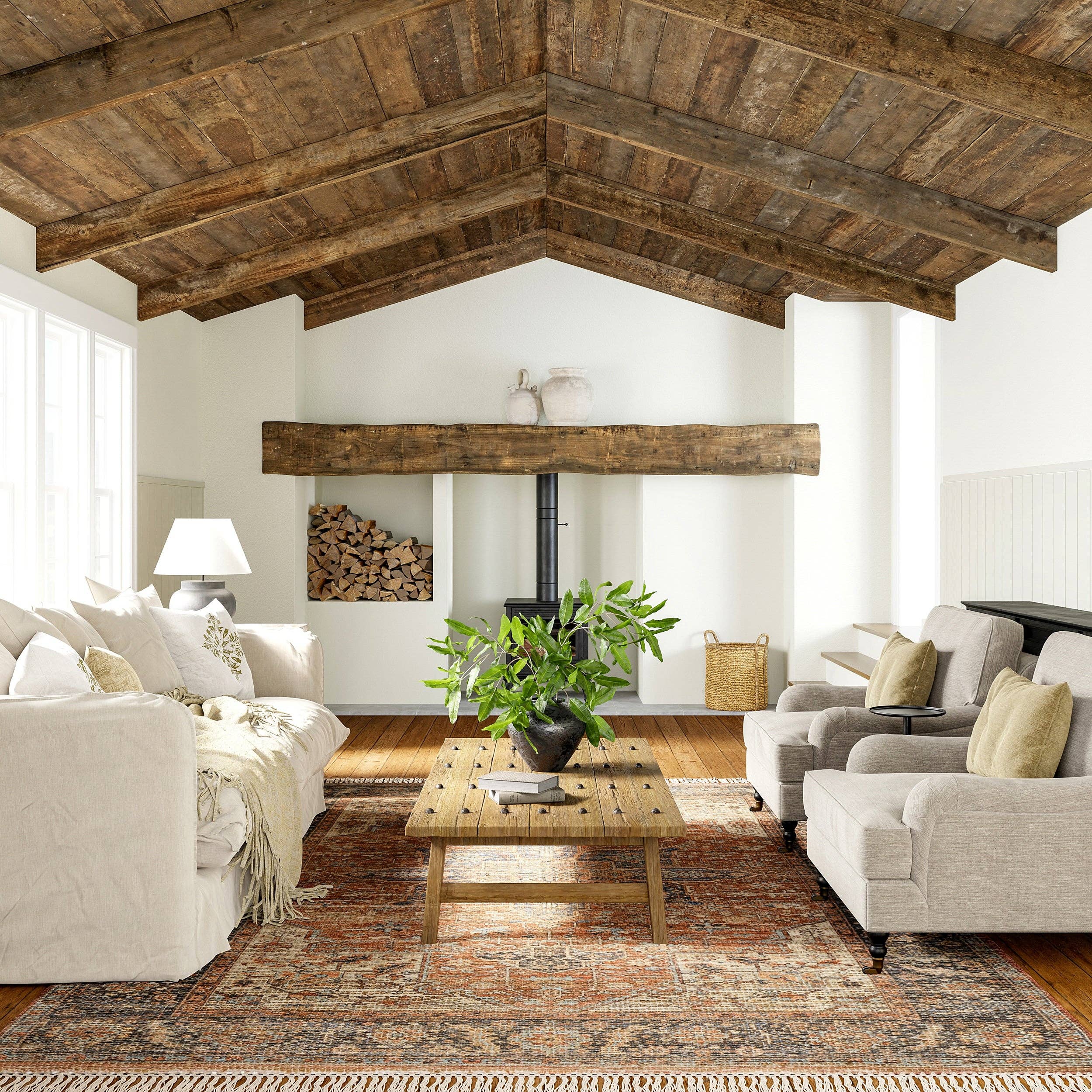 nuLOOM - Wholesale Area Rug - Lennox Persian Medallion Tassel Area Rug4