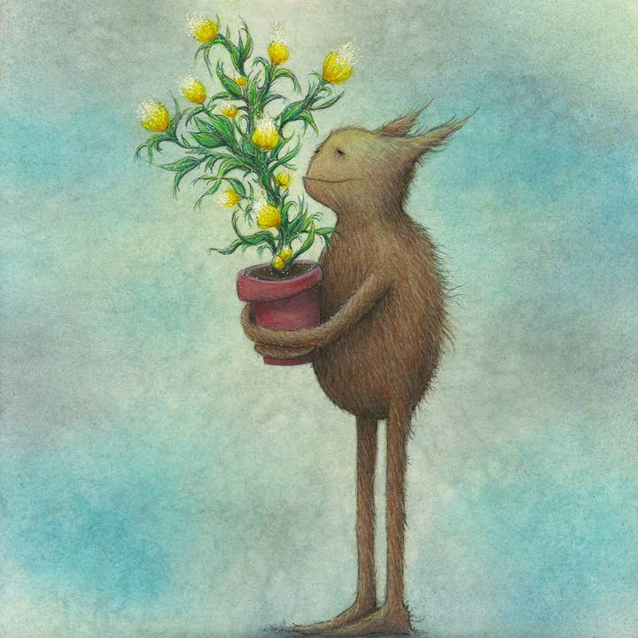 Obsolete World - Wholesale Art Print - "The Botanist" Art Print