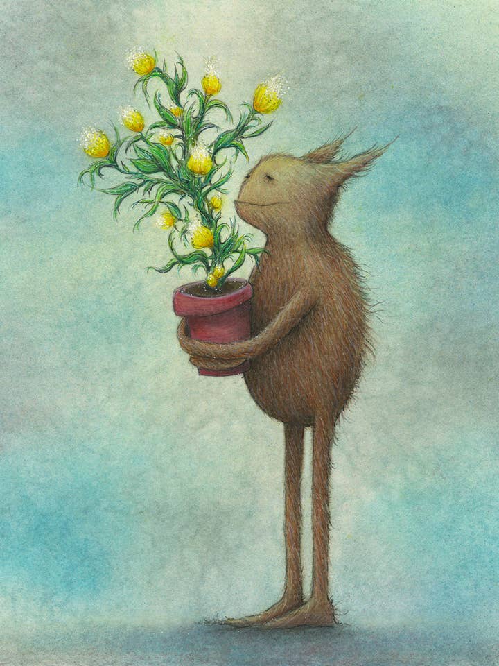 "The Botanist" Art Print for wholesale by Obsolete World