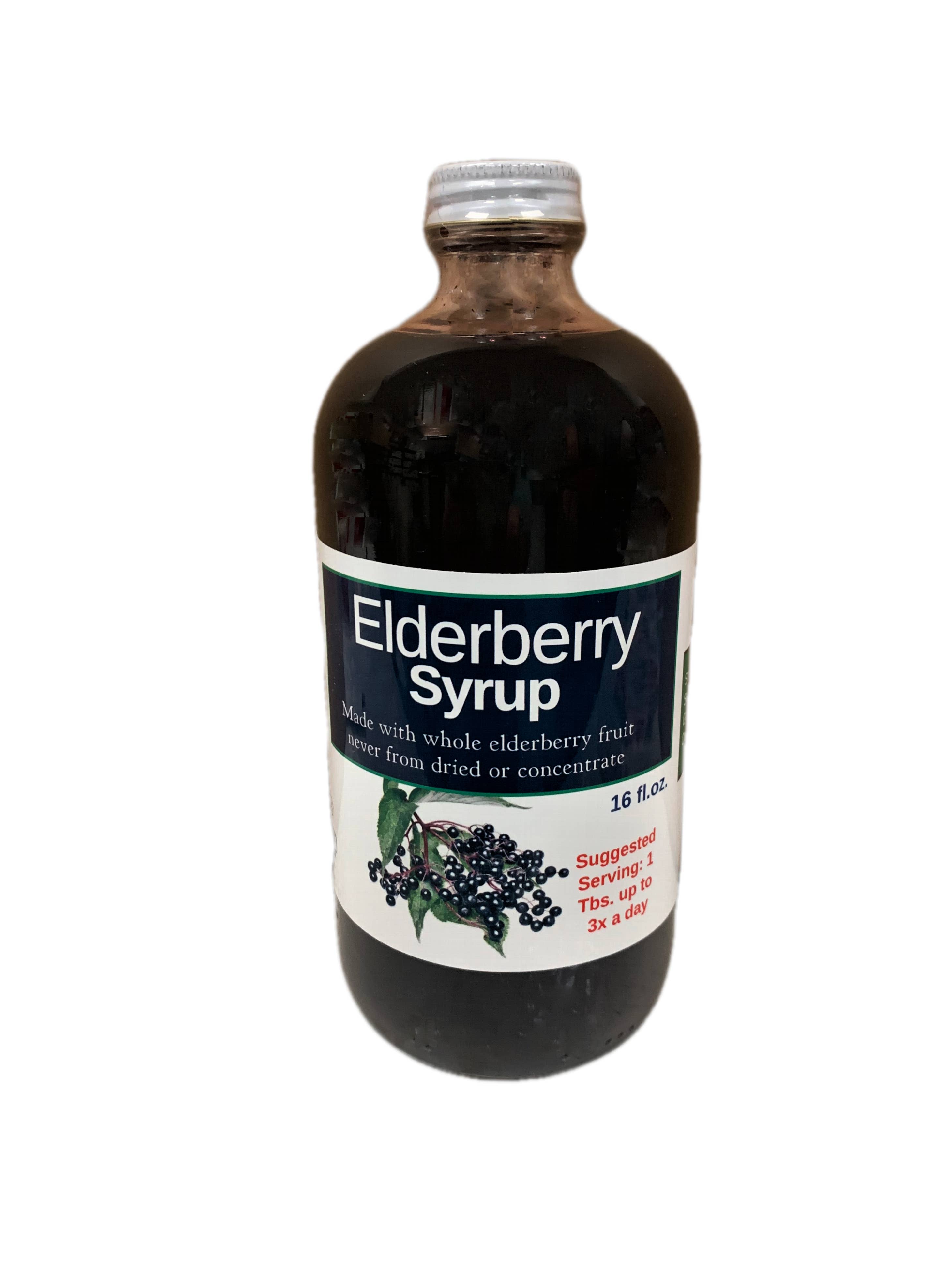Finger Lakes Harvest - Wholesale Oral Supplement/Vitamin - Elderberry Syrup 16oz