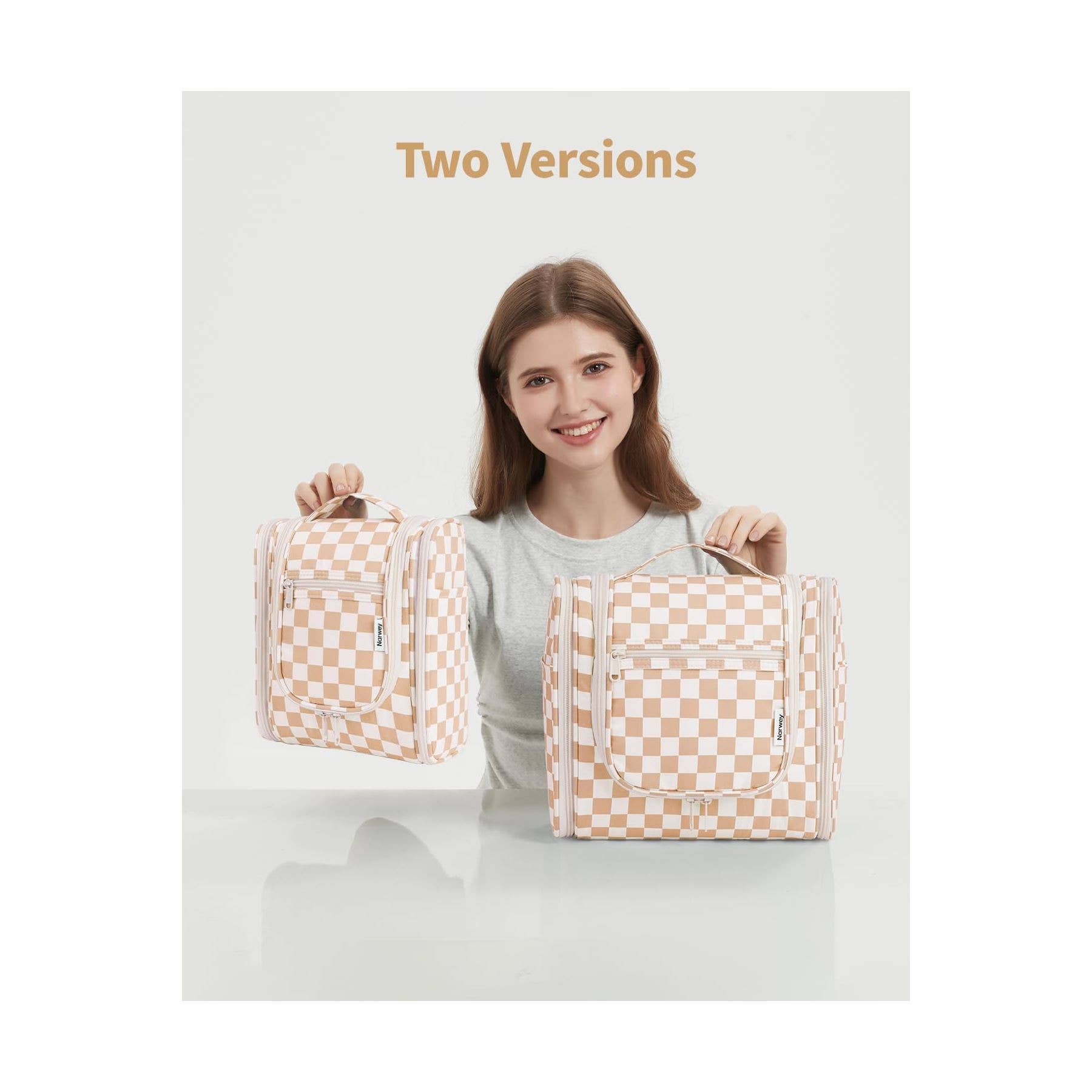 wandf - Wholesale Toiletry Bag - Women's - Hanging Travel Toiletry Cosmetic Bag for Women105