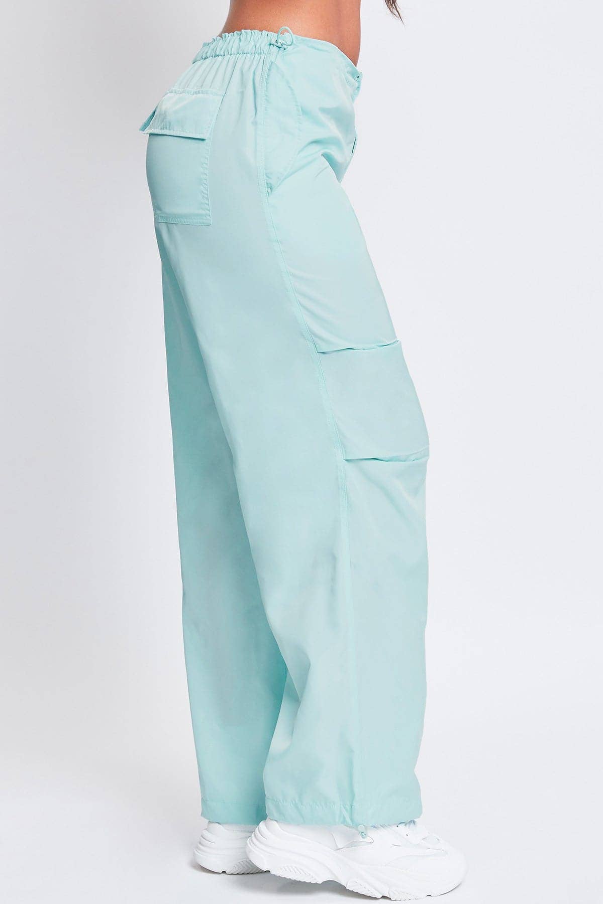 YMI - Wholesale Pants - Women's - Relaxed Nylon Parachute Pants-P1761N12