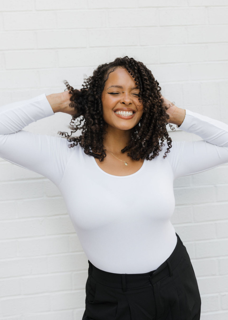 ELIETIAN - Vente Haut en maille – femme - Manches longues réversibles - Coupe incurvée21