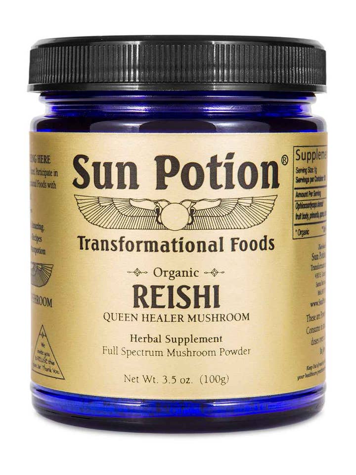 Reishi Mushroom Powder (Organic) for wholesale by Sun Potion