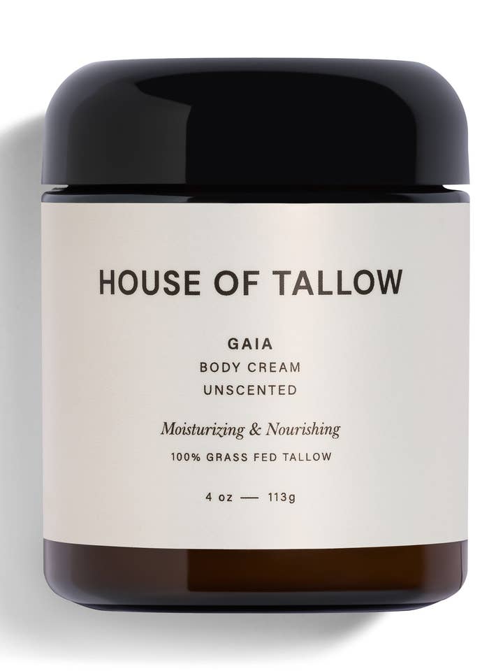 Gaia (Unscented) Tallow Body Cream for wholesale by The House of Tallow