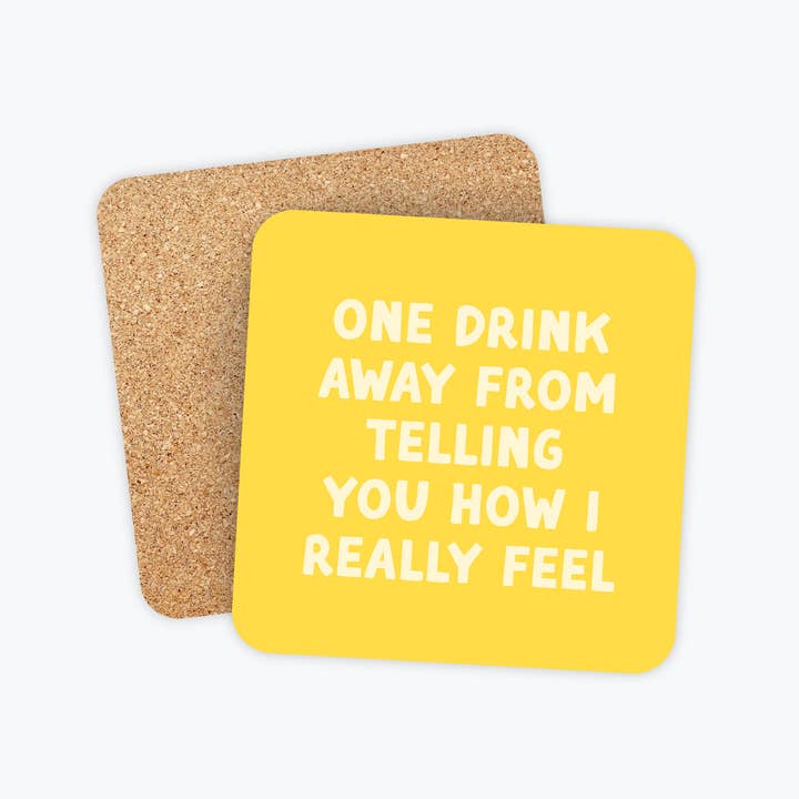Funny Colorful Coaster Series, Drinking Party Coasters for wholesale by Kreate Paper Co.