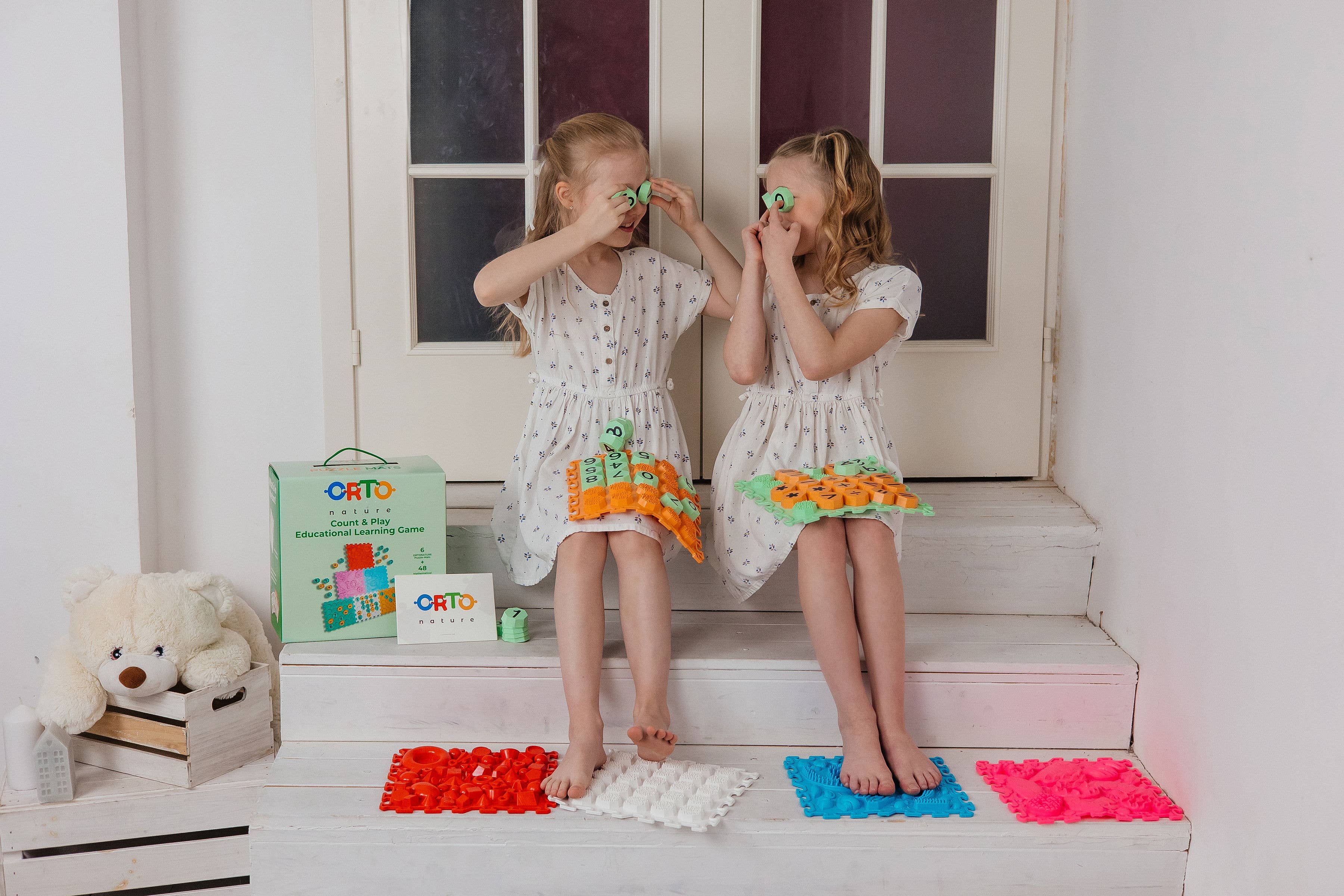 ORTONATURE - Wholesale Puzzle - Kids - Educational and Learning Puzzle mats set-game "COUNT & PLAY"2