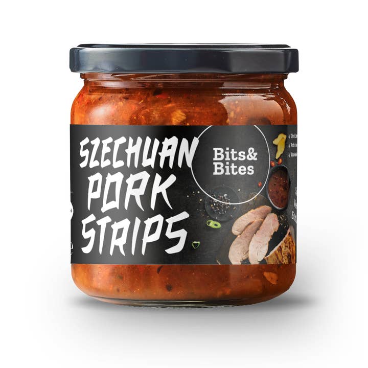 Bits & Bites GmbH & Co. KG - Wholesale Shelf Stable Prepared Meal - Szechuan Pork Strips (400g)2