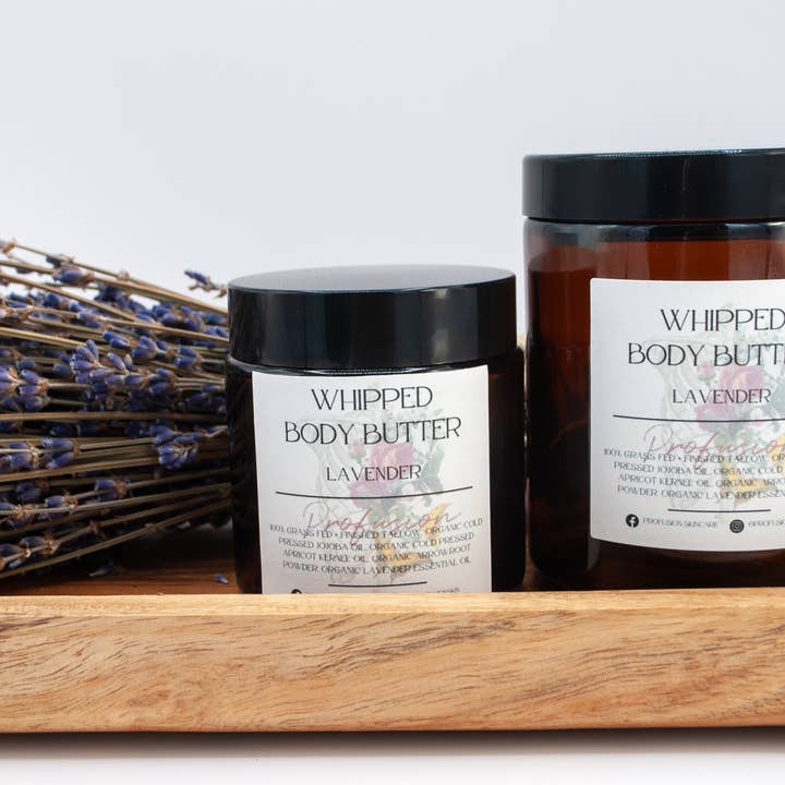 Lavender Whipped Body Butter for wholesale by Profusion Skincare