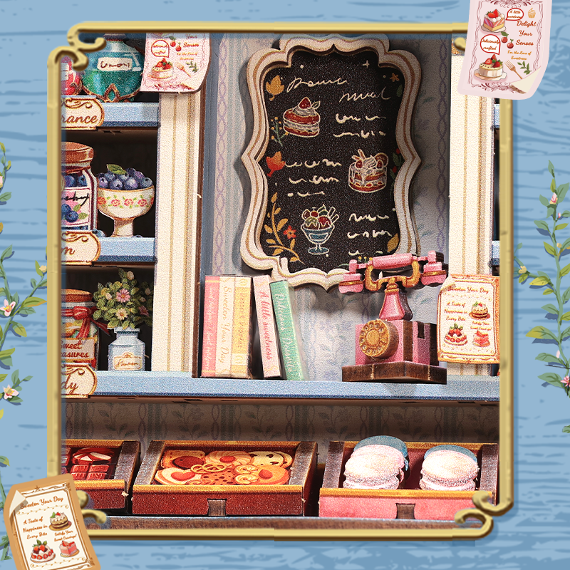 Hands Craft Intl - Wholesale Puzzle - Kids - DIY Book Nook Kit: Sweet Marie7