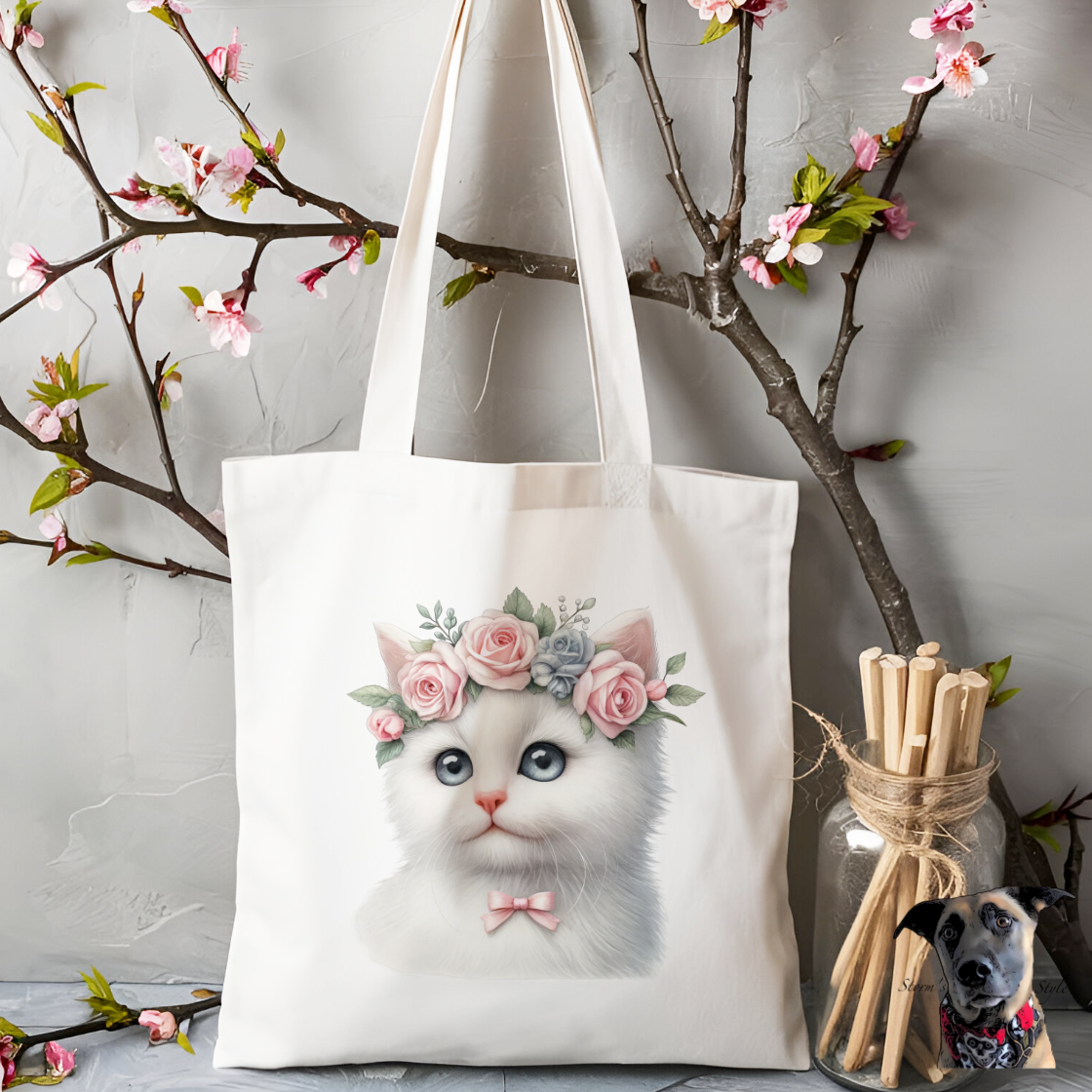 Storms Style - Wholesale Tote Bag - Women's - Kittens Tote Bag - Cat - 28 designs19