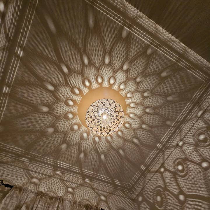 libitiishop - Wholesale Chandelier/Hanging Light - Moroccan pendant light, Handmade modern brass ceiling light6