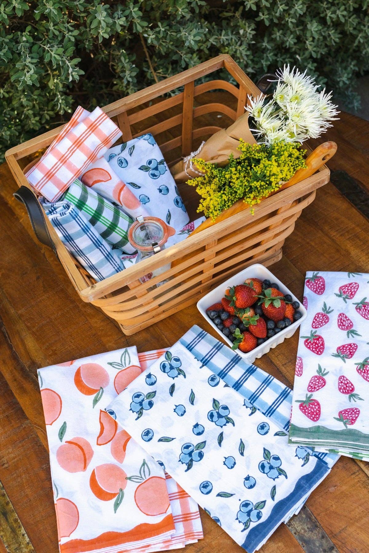 Mended - Wholesale Tea Towel - Tea Towel - Strawberry4