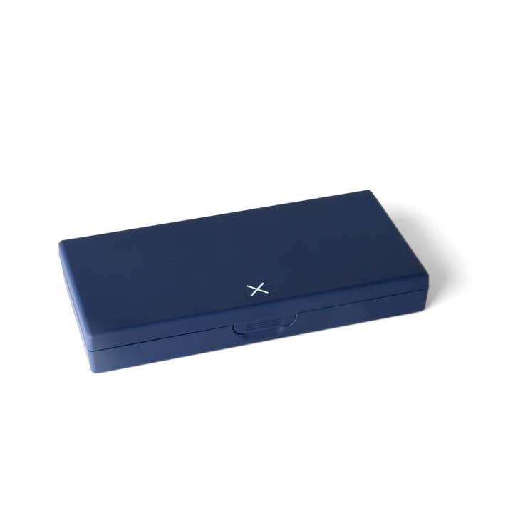 Port and Polish - Wholesale Pill Organizer - Navy Blue Pill Box1
