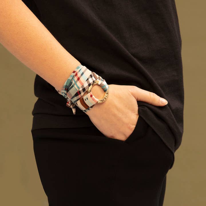 RUTIG ARMBAND PRESENTSET för wholesale av Silk and River