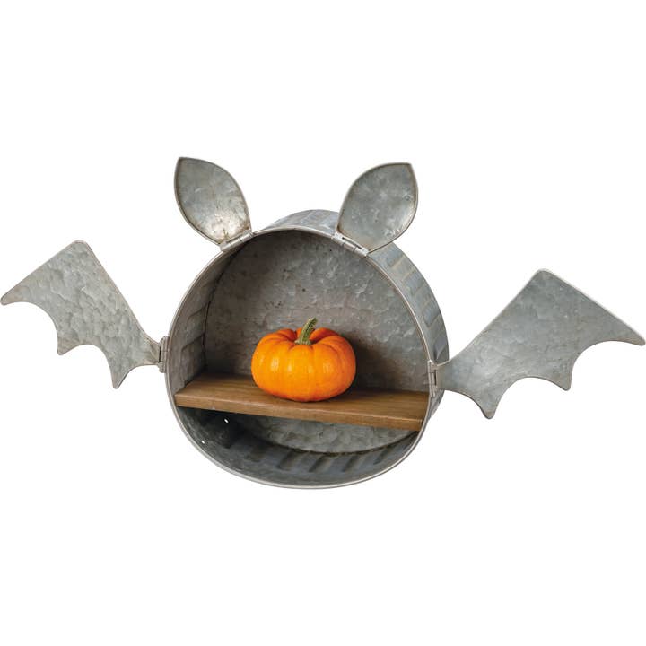 Primitives by Kathy - Wholesale Wall Sign - Flying Bat Shelf