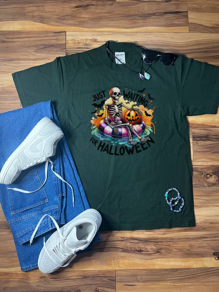 Just waiting on Halloween Shaka Wear Tee for wholesale by NyteSky Apparel