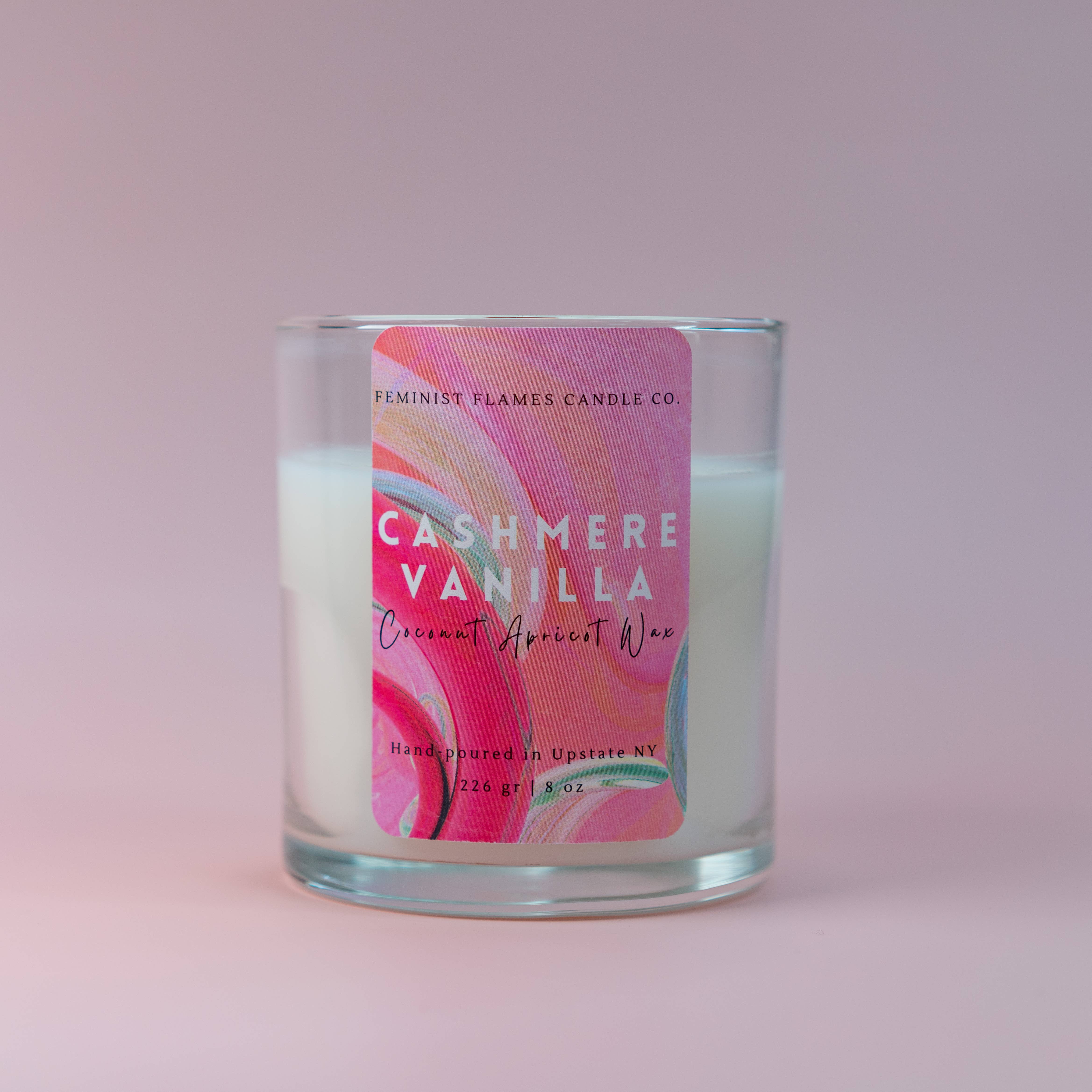 Feminist Flames Candle Co. - Wholesale Jar/Filled Candle - Cashmere Vanilla0