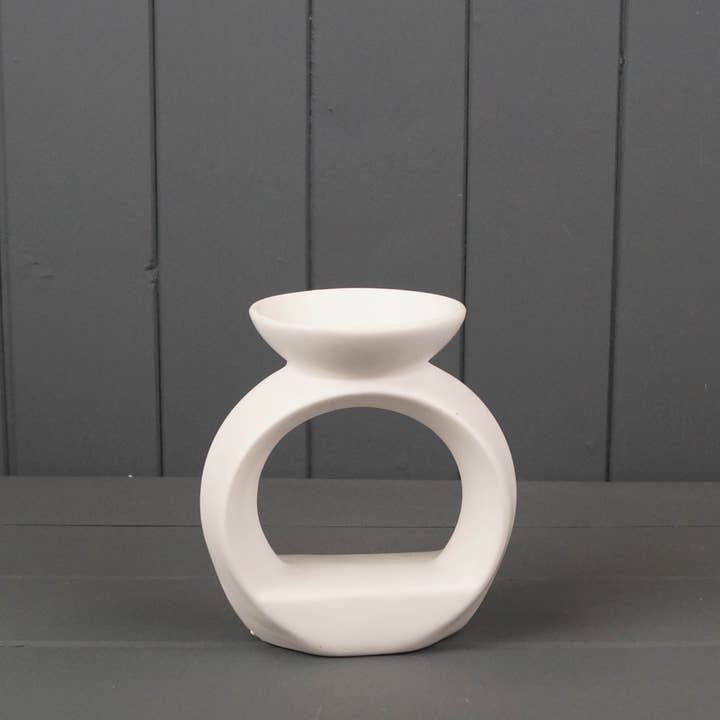 Satchville - Wholesale Wax Warmer - White Ceramic Wax/Oil Burner