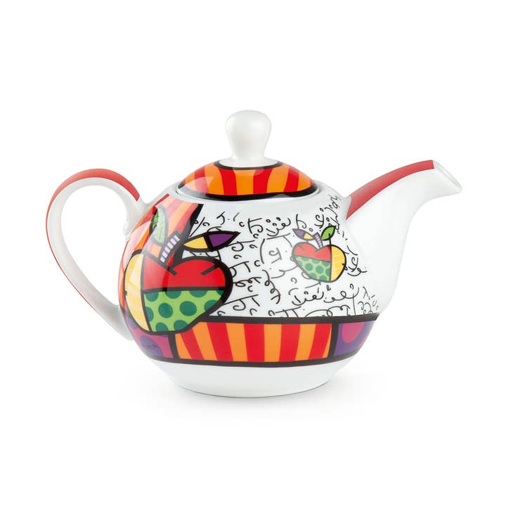 ”Apple” tekanna h.11,5 cm för wholesale av Gilde Handwerk Macrander GmbH & Co. KG