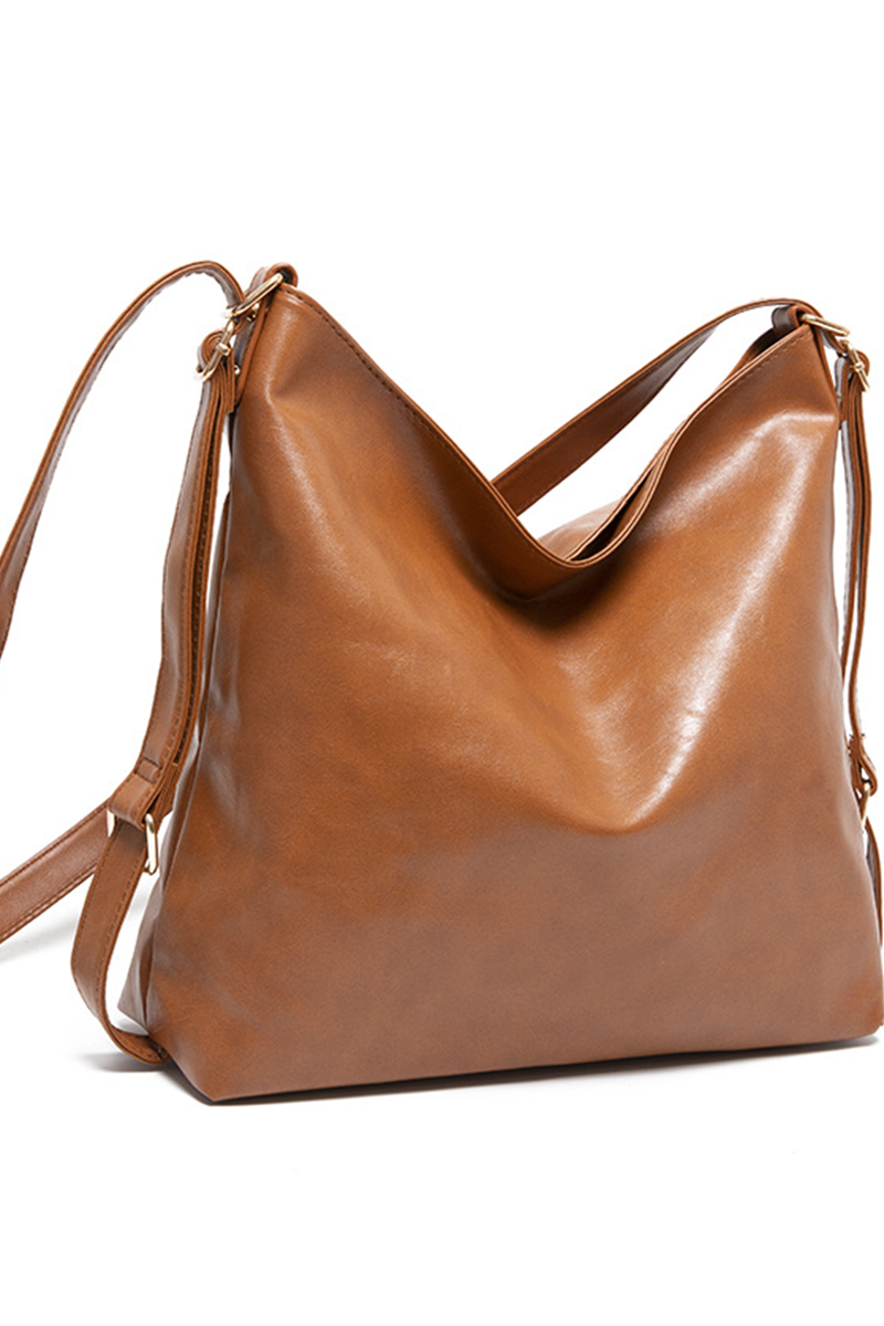 BROWN RETRO PU HANDBAG LEATHER BACKPACK FOR WOMEN_CWAB0563 for wholesale on Faire12