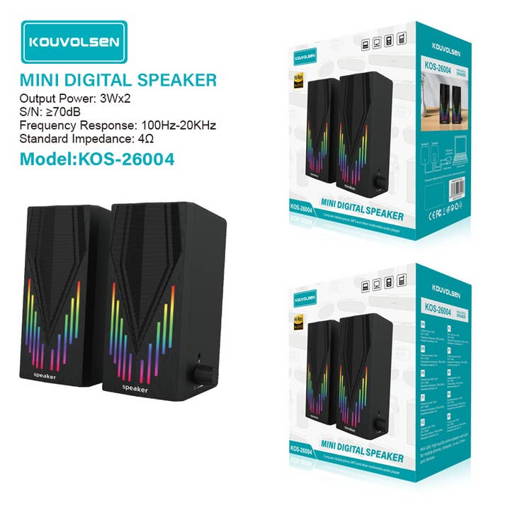 K & S WHOLESALE INC - Wholesale Speakers - Bluetooth Speaker 60ct Floor Display11