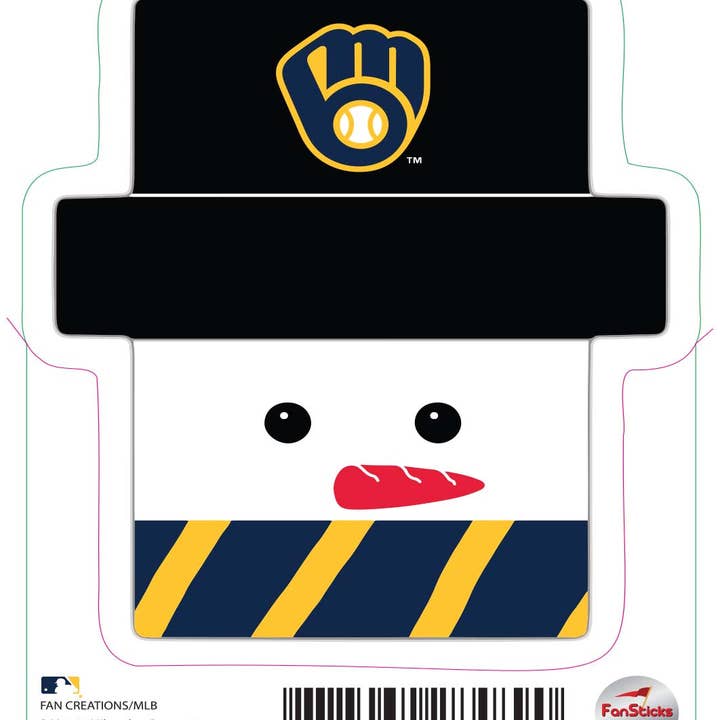 Milwaukee Brewers-MLB - 3inch Decal for wholesale by Fan Creations