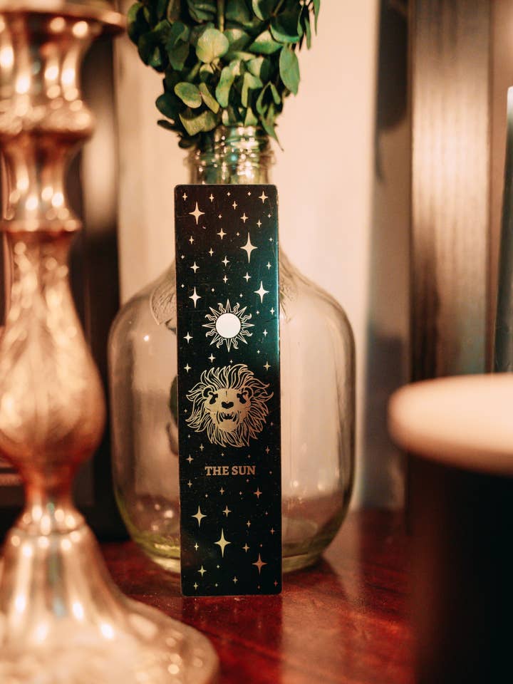 Metal Bookmark - "The Sun" for wholesale by 13th Press