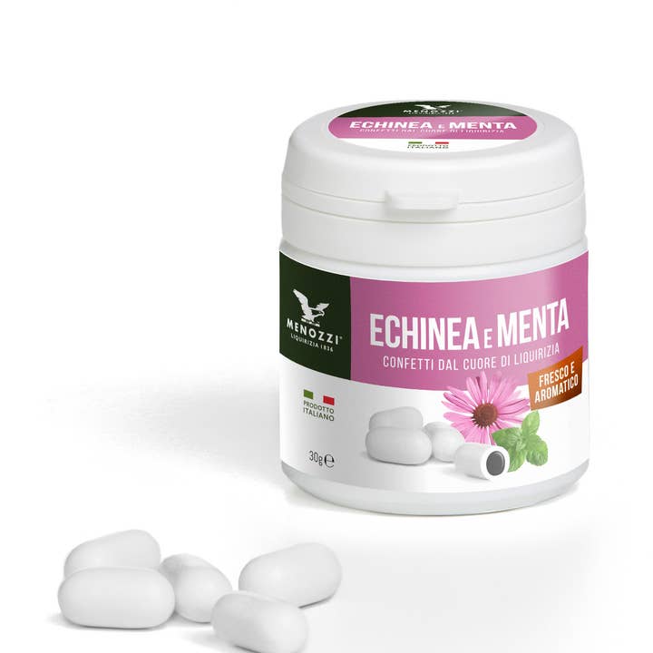 Menozzi De Rosa 1836 - Wholesale Hard Candy - Confetti con alma di Licorice, Echinacea and Mint 30 grams0