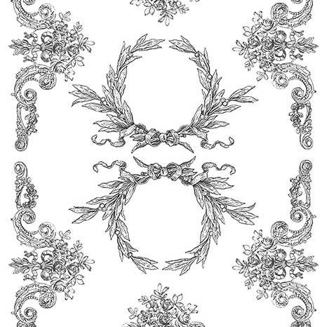 ITD Collection - Wholesale Craft Supplies - Creative set MS027 - Shabby Chic - four colors8