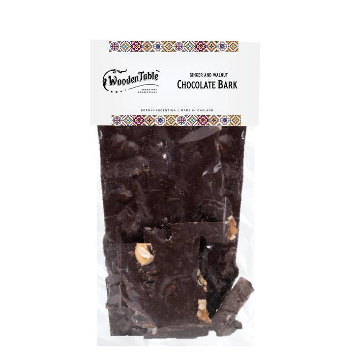 Wooden Table Baking Company - Wholesale Chocolate Bar - Ginger Walnut Dark Chocolate Bark4